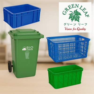 Keranjang Kontainer Greenleaf Berkualitas Tinggi untuk Rumah & Usaha