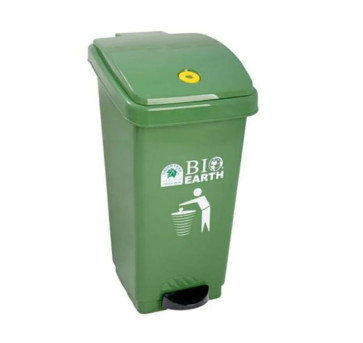 Tempat sampah greenleaf 2160 tempat sampah injak pakai pedal 50 liter - 3