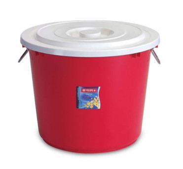 Ember Tutup 50 Liter Ember Lionstar Pegangan Besi - 1