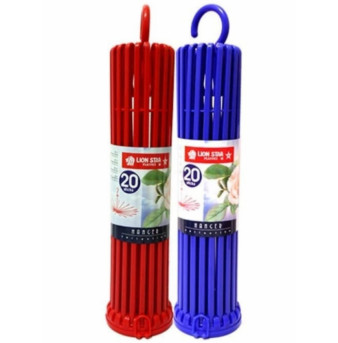 Gantungan Baju Bayi Folding Hanger Lion Star 20 Stick - 1