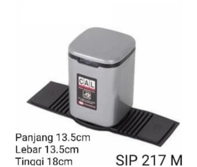 Tempat Sampah Mini Untuk Mobil Shinpo SIp 217 ukuran 2 liter - 2