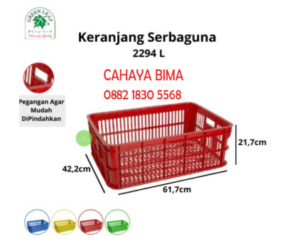 Keranjang Container Greenleaf 2294 Kontainer Lubang Serbaguna - 3