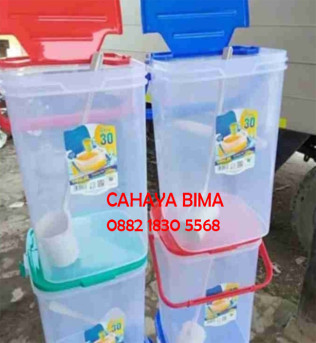 Toples Abella 30 Liter pakai Gayung Toples Sirup Es Buah - 3