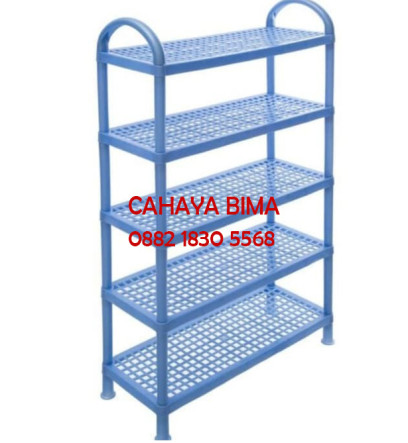 Rak Sepatu Susun 5 Shinpo 829 - S5 Rak Plastik Serbaguna - 2