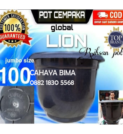 Pot Global Lion Cempaka No 100 Pot Super Jumbo - 6