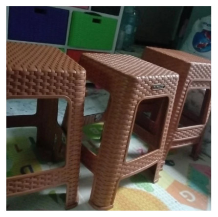 Kursi Baso motip Anyaman Kursi Tabitha Kursi Plastik - 6