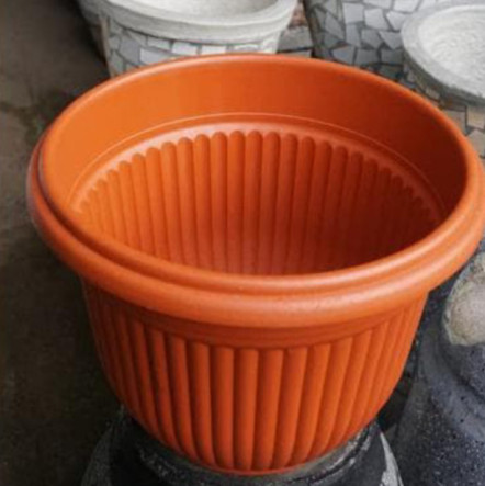 Pot Bunga Pot Plastik 30 Cm Coklat 809 - 6