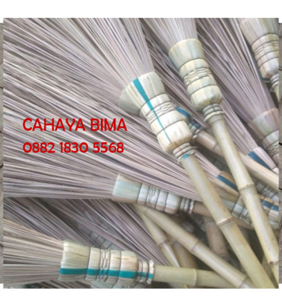 Sapu Lidi Gagang Panjang Sapu Taman Halaman Luar Sapu Lidi Besar - 6