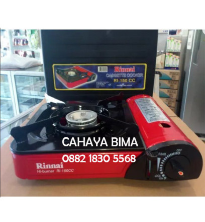 Kompor Gas Portable Rinnai Rinai Ri 150 Cc Piknik Pemantik Elektrik - 6