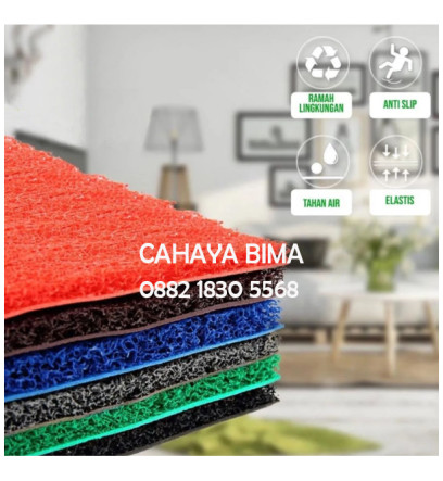 Keset Kaki Best Seller Keset Karet Welcome Polos Keset Mie - 6