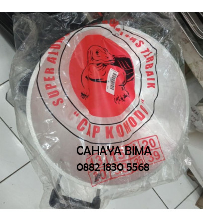 Wajan Aluminium Komodo Baklit no 30 Katel Super Baklit Kuali Komodo - 6