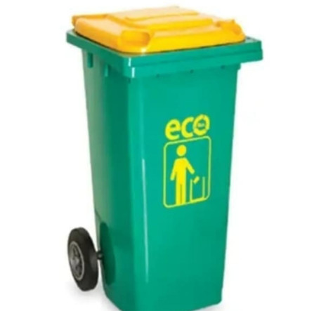 Tempat Sampah Eco 240 Liter Atari Green Leaf Kotak Sampah Dust Bin - 3