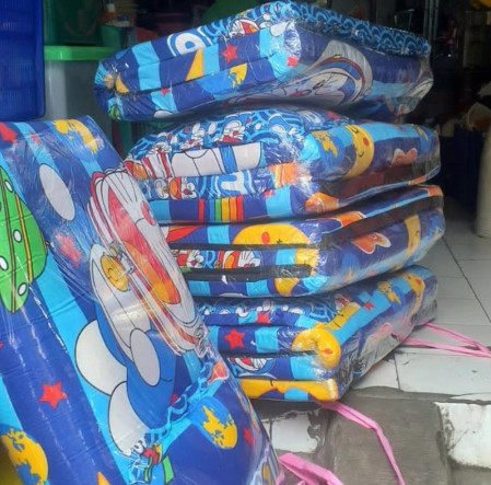 Kasur Busa Gambar Karakter Kasur Busa Lipat Plus Bantal - 6