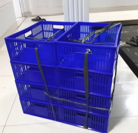 kontainer keranjang berlubang green leaf 2277 - 3