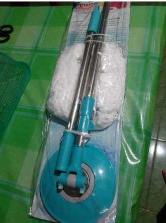 HANDLE SET LIVINA SPIN MOP BM-51 Lion Star Gagang Alat Pel Muter - 1