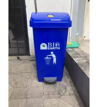 Tempat sampah greenleaf 2160 tempat sampah injak pakai pedal 50 liter - 3