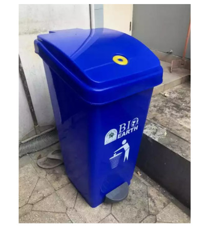 Tempat sampah greenleaf 2160 tempat sampah injak pakai pedal 50 liter - 3