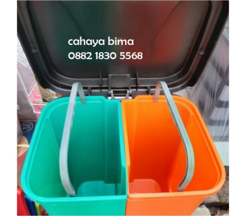 MPW Tempat Sampah Injak 20 Liter (Organik/Non Organik) - 6