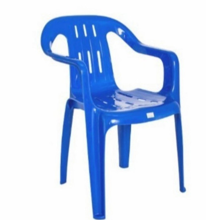 Europe Chair 1170 Green Leaf Kursi Sender Plastik Kokoh kuat - 3