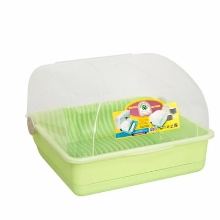 Tempat / Rak Piring Plastik Dengan Tutup Merk Greenleaf Javel - 1706 - 3