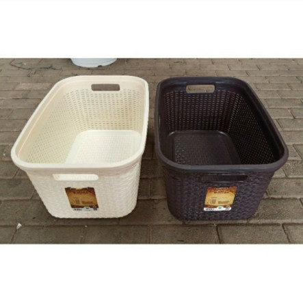 Keranjang Pakaian Laundry Baju Plastik Greenleaf 1523 - 3