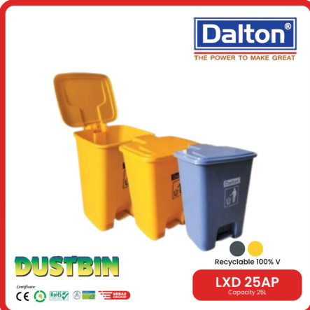Tempat Sampah Pedal Outdoor Indoor Dalton LXD 25AP - 8