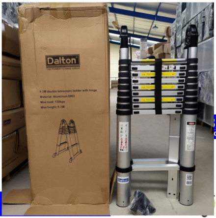 Tangga Lipat Teleskopik 8,2 Meter 4.1+4,1 Telescopic Dalton ML-1006D - 8