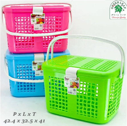 Keranjang Kucing Anjing Keranjang Serbaguna Rio Malvin Greenleaf 1528 - 3