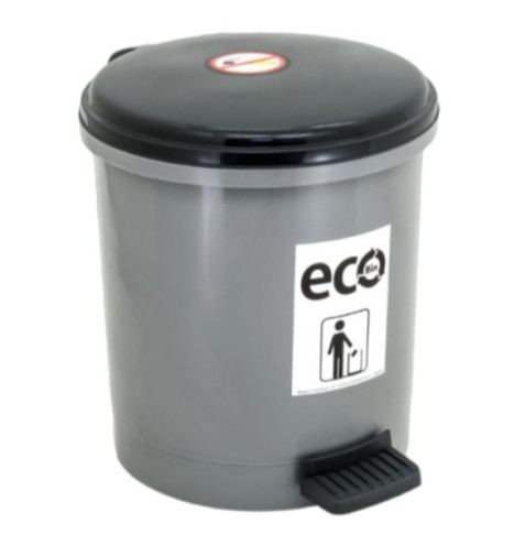Tempat Sampah 5 liter Bulat Injak Greenleaf 9871 ECO Dustbin - 3