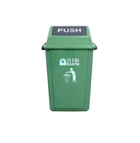 Tempat Sampah Tutup Goyang 62 Liter Bio Earth greenleaf 2033 - 3