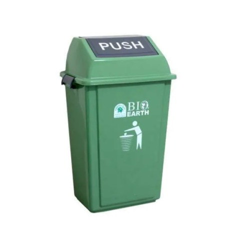 Tempat Sampah Tutup Goyang 62 Liter Bio Earth greenleaf 2033 - 3