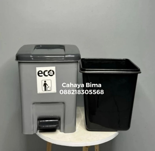Keunggulan ECO ATARI 9870 GREEN LEAF Tempat Sampah Injak Praktis - 3