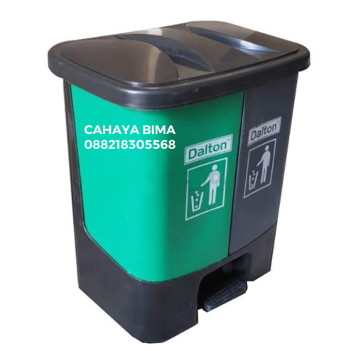 Dustbin Tempat Sampah 40 liter pake pedal injakan Dalton LXD40CP - 8
