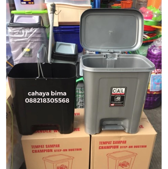 Tempat Sampah 25 Liter Shinpo SIp 725 Pakai Pedal Injak - 2