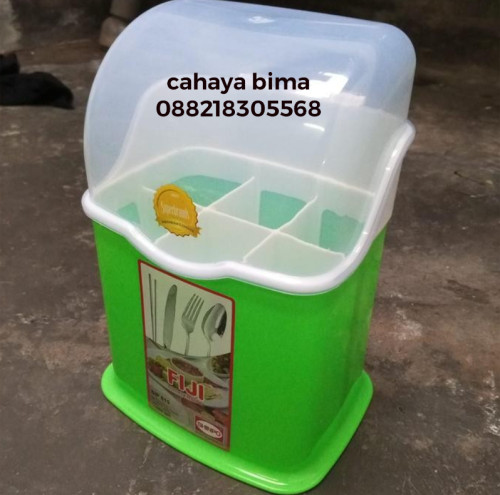 Tempat Sendok Pakai Tutup dan Garpu Shinpo Sip 615  Fiji cutlery holder - 2