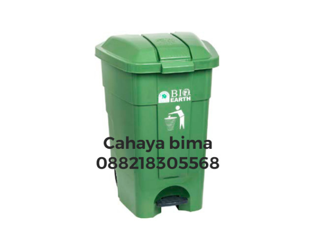 Tempat sampah 65 liter Greenleaf 2007 Pakai Roda dan injakan - 3