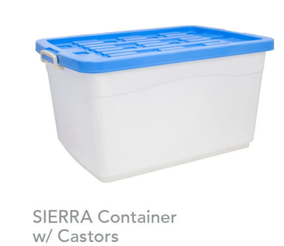 Sierra Box Container 280 liter Green leaf 7886 box jumbo - 3