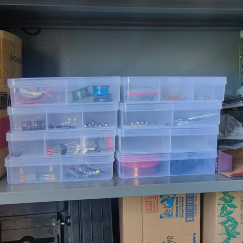 Reiko Storage Box 12 Sekat Kotak Perkakas Greenleaf 1417 - 3