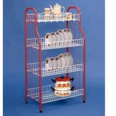 Rak Piring Besi Standing 4 Susun Model Master RO4 - 6