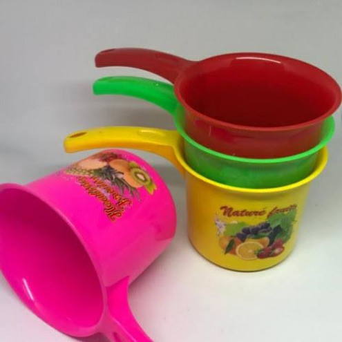 Gayung Mandi Plastik Gagang Pendek Calista - 6