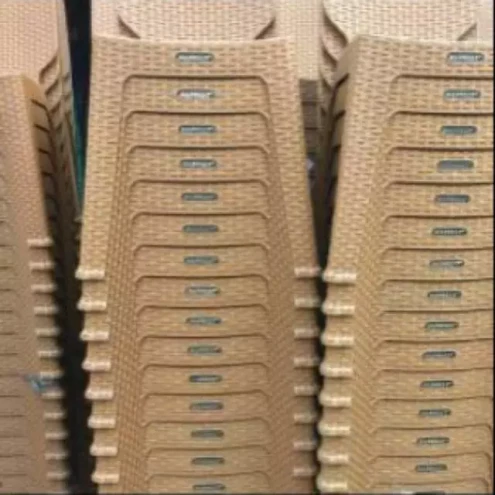 Kursi Sender Plastik Napolly Motif Rotan – Bangku Santai Kokoh Nyaman - 9