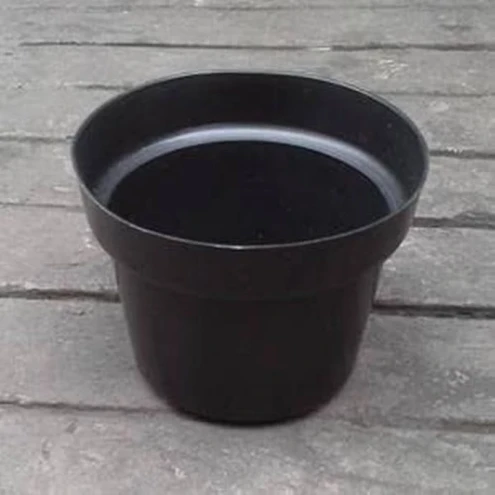 Pot Plastik Hitam 20 Polos – Cocok untuk Bunga Tanaman dan Pembibitan - 6