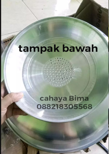 Tempat Nasi Aluminium Maspion 35 cm Sangku/Wakul Besar untuk Prasmanan - 6
