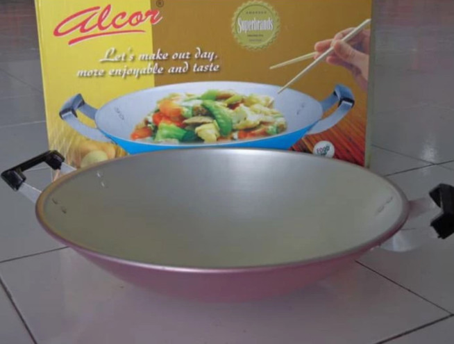 Wajan Clarita 35 cm Warna Maspion - Katel Besar Anti Lengket dan Tahan Lama - 6