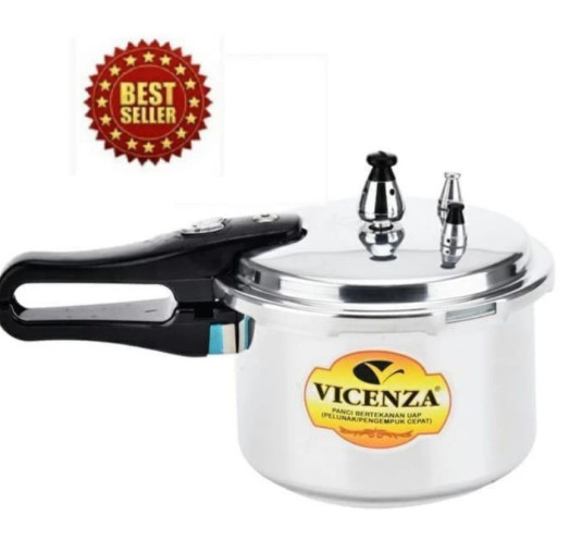 Panci Presto Vicenza 3L Pressure Cooker 18cm Hemat Energi - 6
