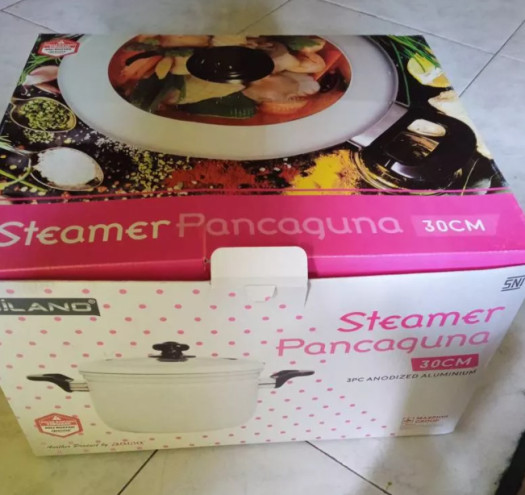 Panci Pancaguna Maspion 24cm Tutup Kaca Steamer Kukus - 6