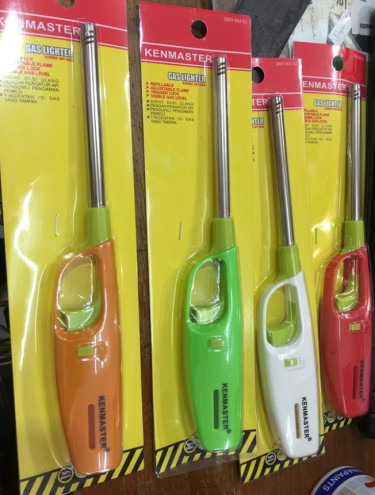 Pemantik Kompor Gas Kenmaster Korek Gas Panjang Aman  - 6