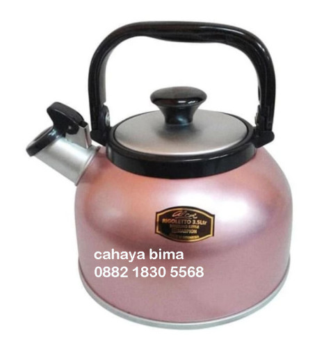 Teko Bunyi 5L Maspion Rigoletto - Whistling Kettle Warna Random - 6