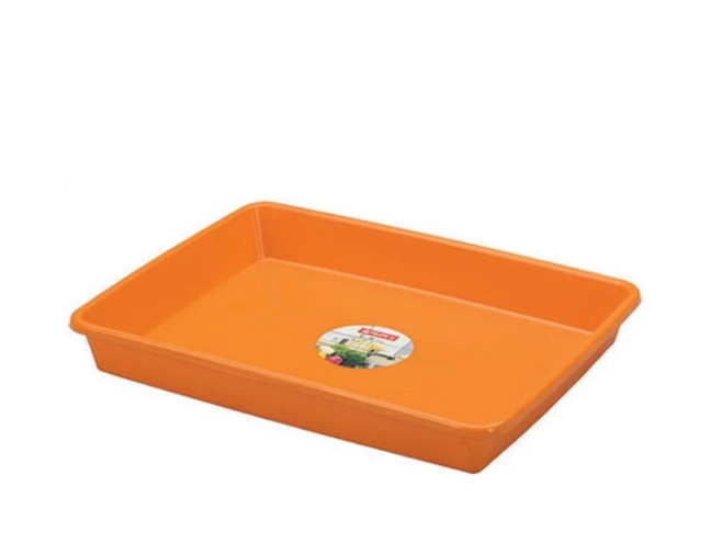 Nampan Plastik Lion Star T-1 Baki Tray No 1 Serbaguna Awet - 1