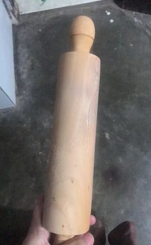 Rolling Pin Kayu Penggiling Adonan Kue Gilingan Adonan Kue Manual - 6